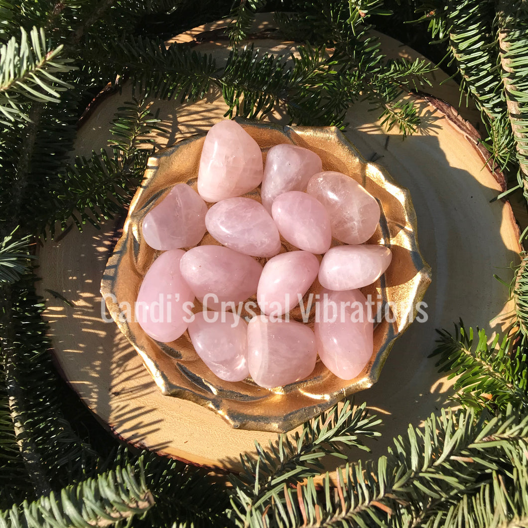 Rose Quartz Tumbled (Brazil)