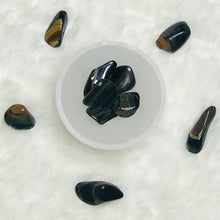 Load image into Gallery viewer, Blue Tigers Eye Tumbled
